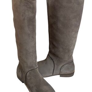 UGG Australia DALEY Gracen Womens tan Suede Comfort Knee High Ride Boots Sz 9.5
